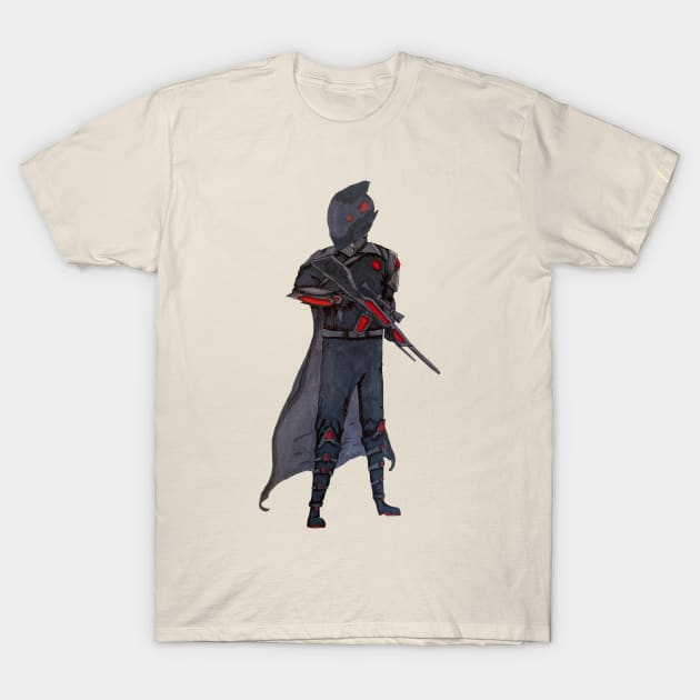 Sci fi soldier T-Shirt by Fallcrown